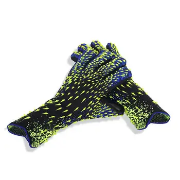 Перчатки вратаря противоскользящие Перчатки вратаря для девочек Футбольные утолщают циркуляцию воздуха Детская футбольная перчатка с амортизирующим дизайном